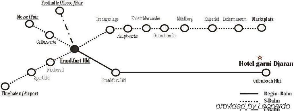 โรงแรมการ์นิ ดยารัน Offenbach am Main ภายนอก รูปภาพ